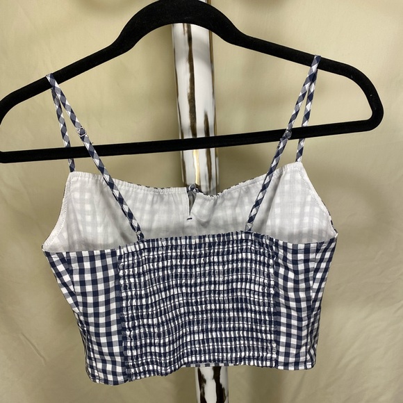 Abercrombie & Fitch Tie Front Poplin Cami Top - Picture 5 of 10